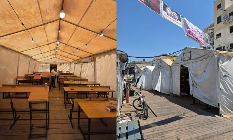 ערב תשעה באב: השטיבלאך המרכזי של קרית הרצוג ייהרס