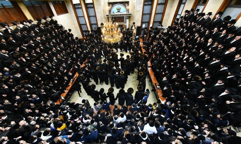 היסטוריה בחצר שבט הלוי: לראשונה חתונה בבית המדרש הגדול