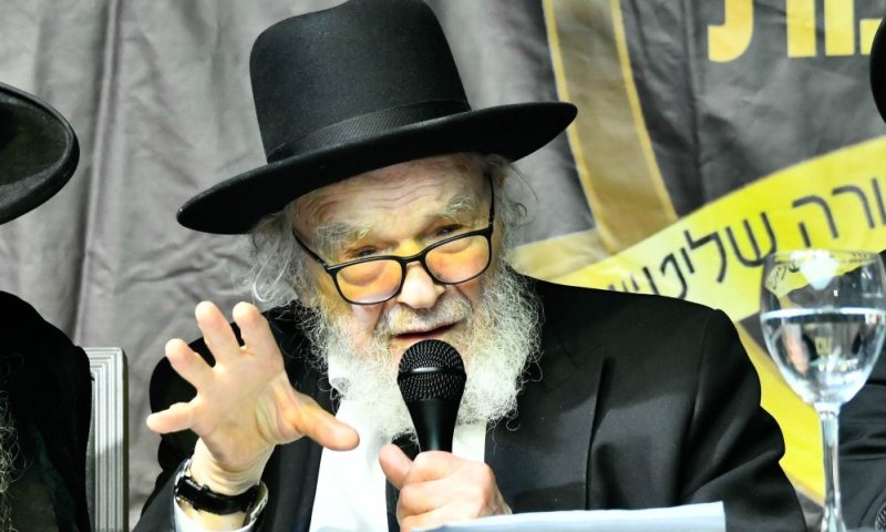 מנהיג עולם הישיבות: "גם מי שלא לומד אסור לו להתגייס לצבא"