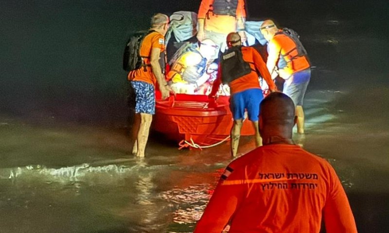 7 שעות במים: בחור חרדי חולץ בים המלח בסיוע מסוק