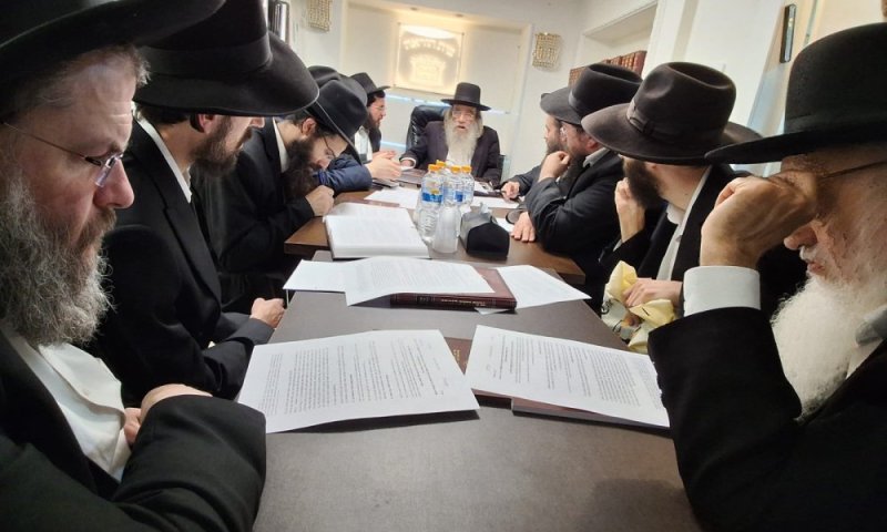 ביקור הגאון הגדול רבי נתן קופשיץ שליט"א בבית "הוראה לישראל"