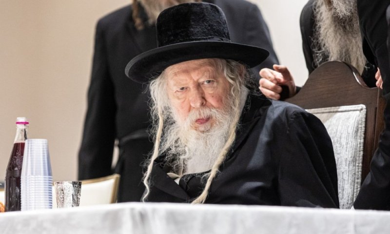 סובל מדלקת ריאות: האדמו"ר מגור אושפז הערב ב'הדסה'