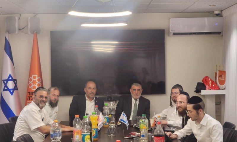 סגן ראש העיר הרב חיים כהן למען מתנדבי איחוד הצלה