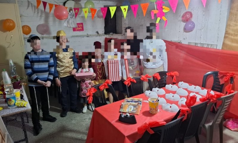 לא עוצרים את שמחת הפורים: יוזמת "המקלט השמח" יוצאת לדרך בבני ברק