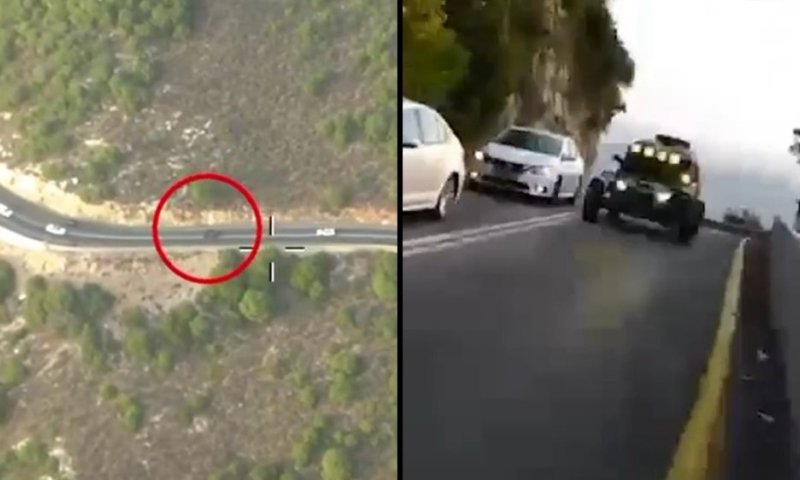 מרדף דרמטי מהאוויר ומהקרקע: רכב שטח נמלט מהמשטרה בנסיעה פרועה ונתפס | תיעוד