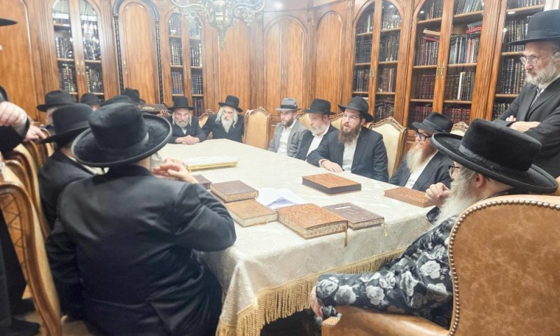 רבני בתי הכלא עלו לאדמו"ר מסאטמר לקראת הפגישה עם הנשיא טראמפ