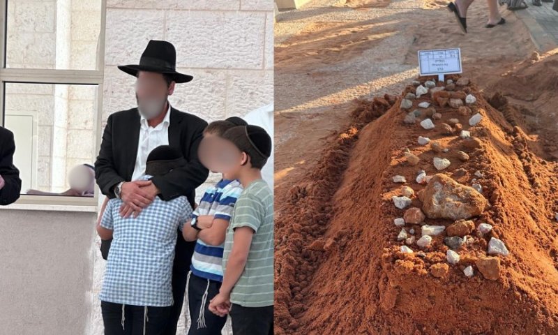 תמה השבעה וכולנו מושיטים יד לרב אליעזר, האלמן של הודיה כהן עם 7 היתומים