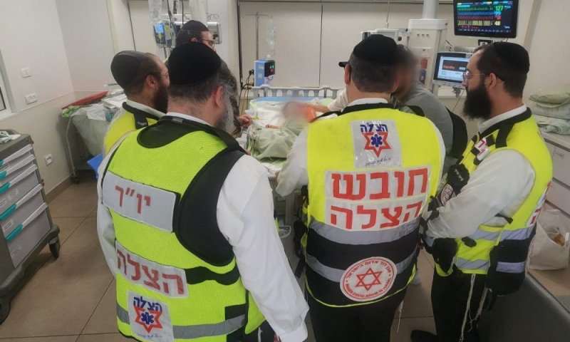 "אין מילים": המפגש המרגש עם המתנדבים שהצילו את חיי הפעוטה