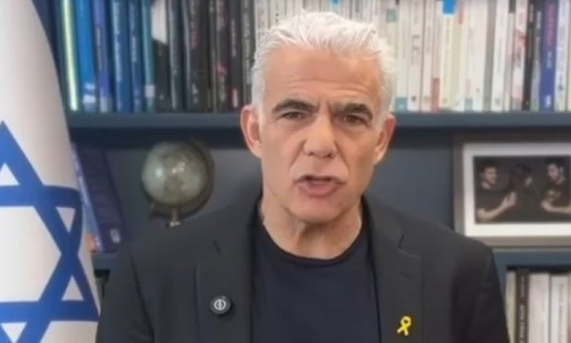 לפיד מסית נגד עצרת המיליון: "הפגנת הביזיון, מה שהיה לא יהיה יותר"