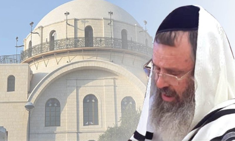 את ברכת הכהנים ההיסטורית אף אחד לא מפספס: הגר"ד כהן, ראש ישיבת חברון, יישא כפיו מול מקום המקדש 