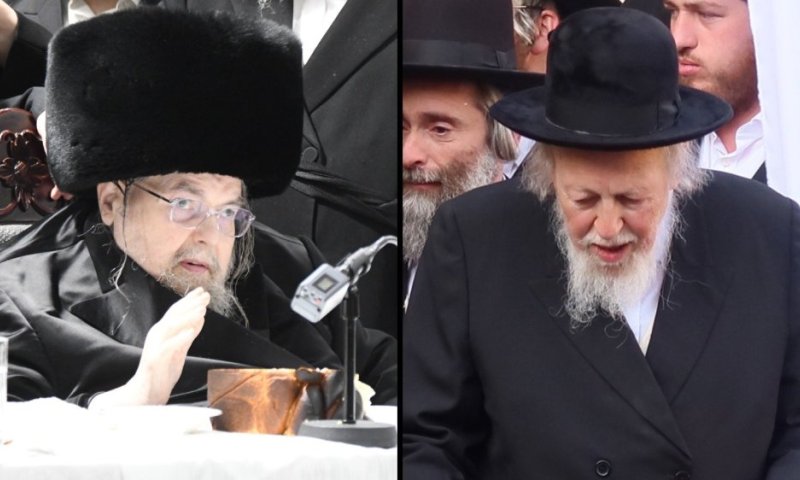 שבח והודיה: האדמו"ר מבעלזא וראש ישיבת בריסק בירכו 'הגומל'