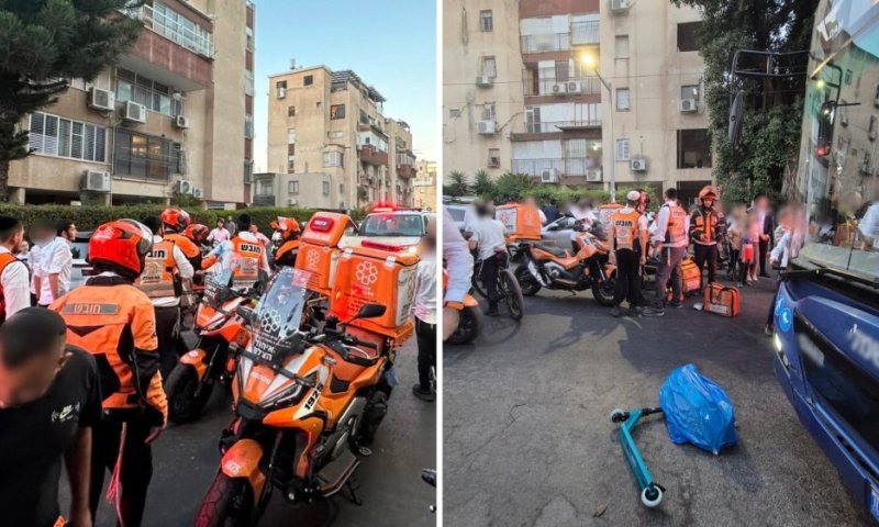 ילדה נפגעה מאוטובוס בבני ברק, מצבה קשה