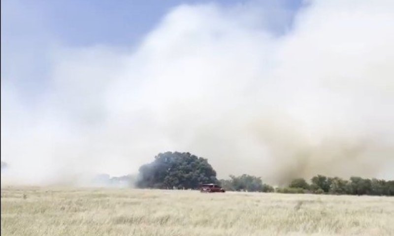 מסוק קרב התרסק בשטח פתוח בטקסס - שני בני אדם נהרגו