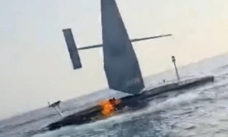 משמרות המהפכה טוענים: "השמדנו כלי שיט בלתי מאויש של צבא ארה"ב"