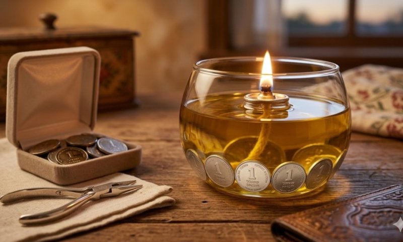 מה קורה כשמדליקים נר עם 12 מטבעות? הסגולה שמבטיחה שפע בפרנסה