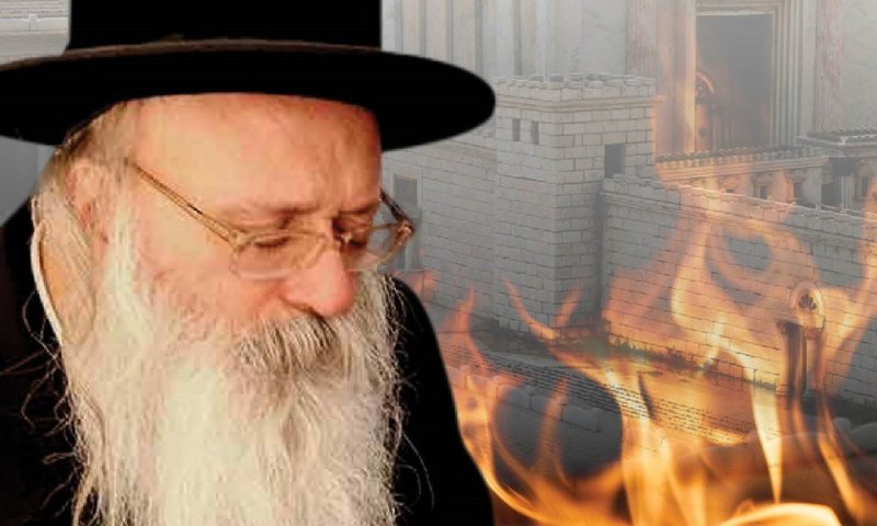 המשפיע הנודע שרבים נושעו מברכותיו, יחתום על שטר ישועה ורחמים ביושבו על הרצפה 