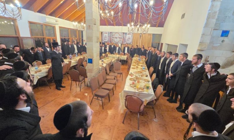 נסיעת הישועות של בחורי ישיבת הקיבוץ 'חיי תורה' לציון ה'בת עין'