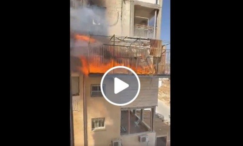 זעזוע בתל ציון: סוכה עלתה באש, ילד במצב קשה ומשפחה שנותרה ללא בית לחג