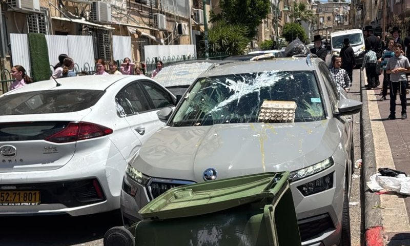 מהומה בבני ברק: פקחי מס הכנסה הותקפו במהלך סיור שגרתי | תיעוד