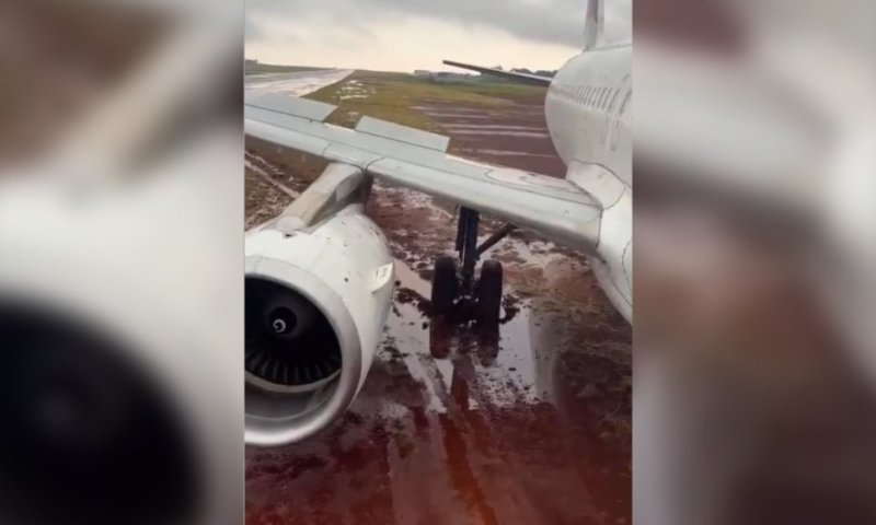 ברזיל: מטוס נוסעים החליק מהמסלול בעת הנחיתה; ללא נפגעים