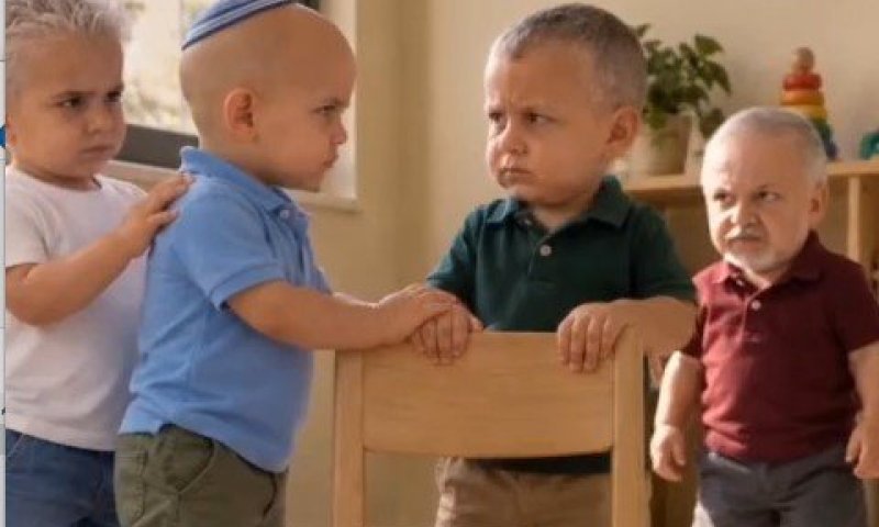 סרטון AI משעשע: המאבק על כיסא ראש הממשלה בגרסת גן הילדים
