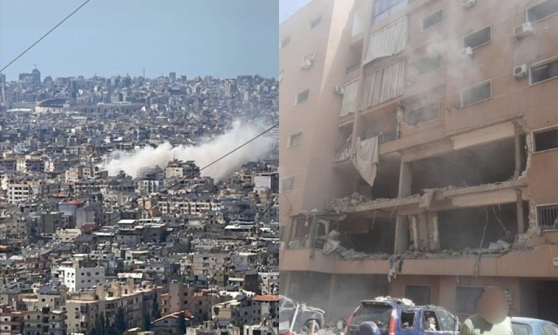 התגובה הגיעה: צה"ל תקף מפקדה של חיזבאללה ברובע הדאחייה של ביירות