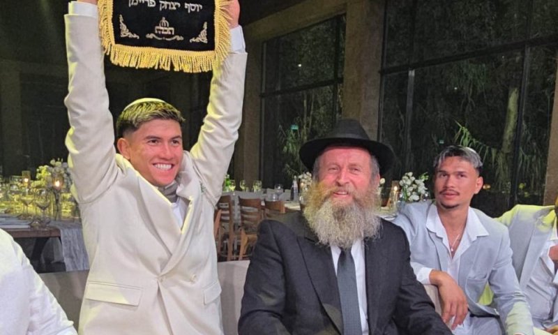 לפני החופה: הרב הסביר למתאגרף אהבת השם גורדון על נהלי הכתובה החדשים