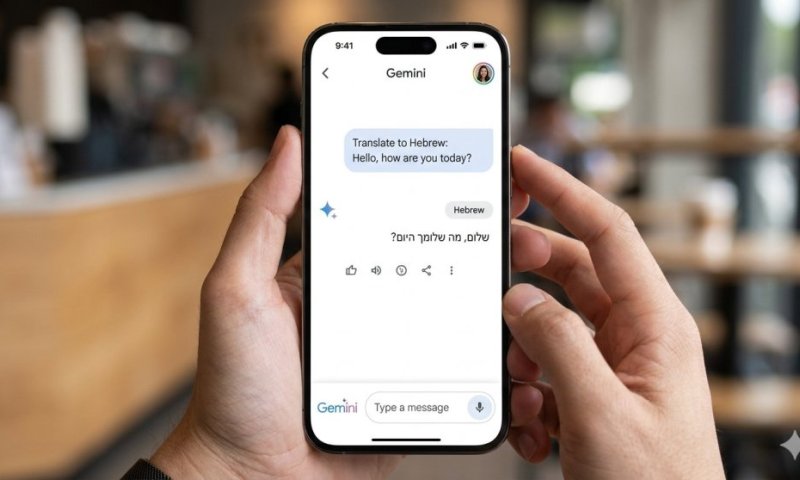 ג'מיני מפתיעה: תרגום חי של שיחות ותוכן קולי ישירות לאוזניות