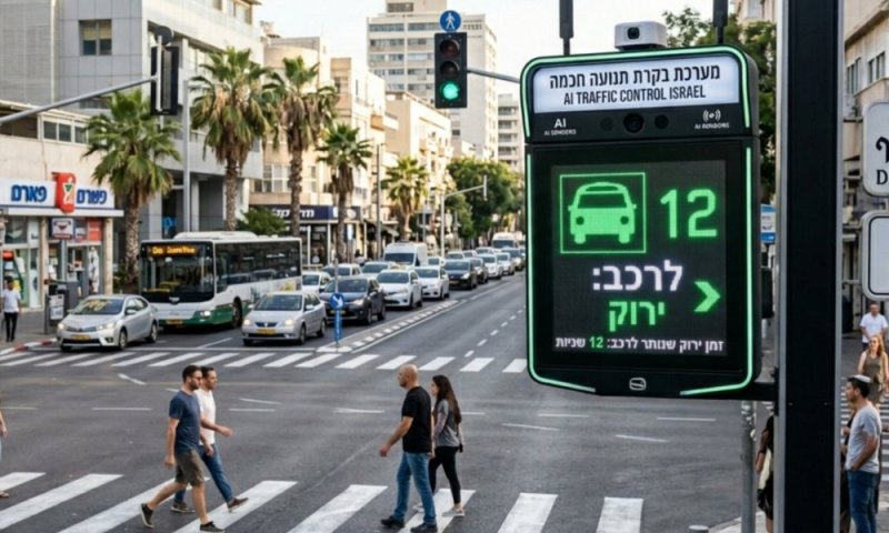 סוף לעמידה מיותרת בצומת: רמזורים חכמים מבוססי Ai