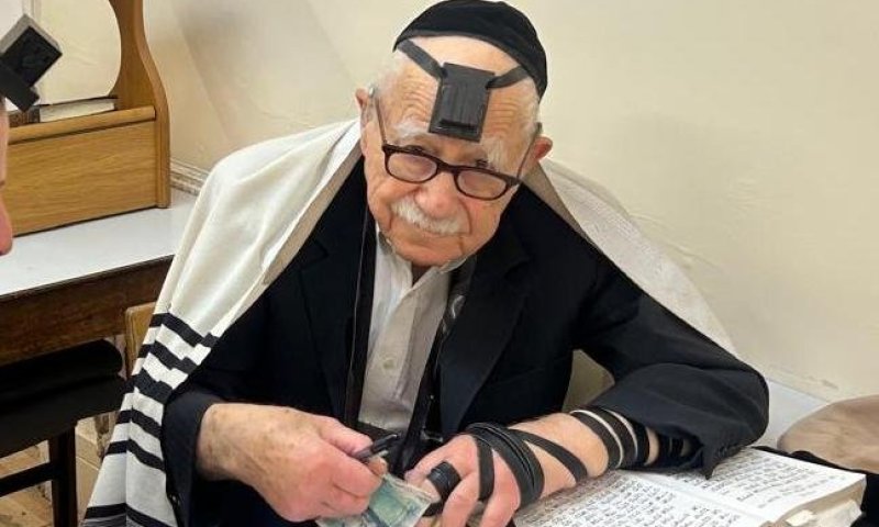 הישיש שכיהן כגבאי גם בגיל 100 נפטר לבית עולמו במוצאי שבת