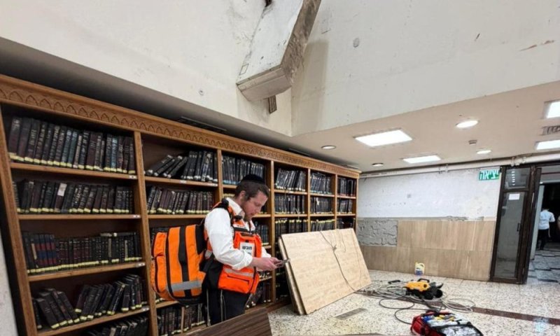 דאגה בישיבת 'רבינו חיים עוזר': הבחור פירק מזגן, נפל ומצבו קשה
