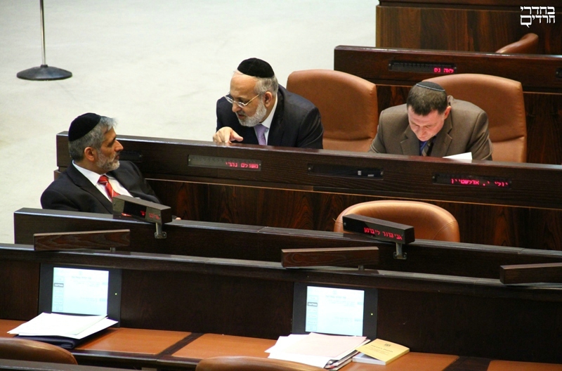 "מתחייב להעביר את החוק?". שרי ש"ס בדיון