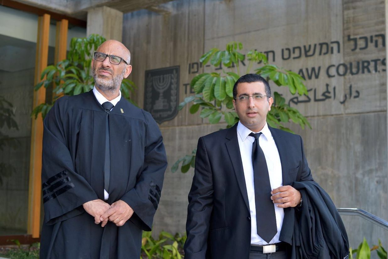 עורכי הדין יהודה פריד וטל גבאי