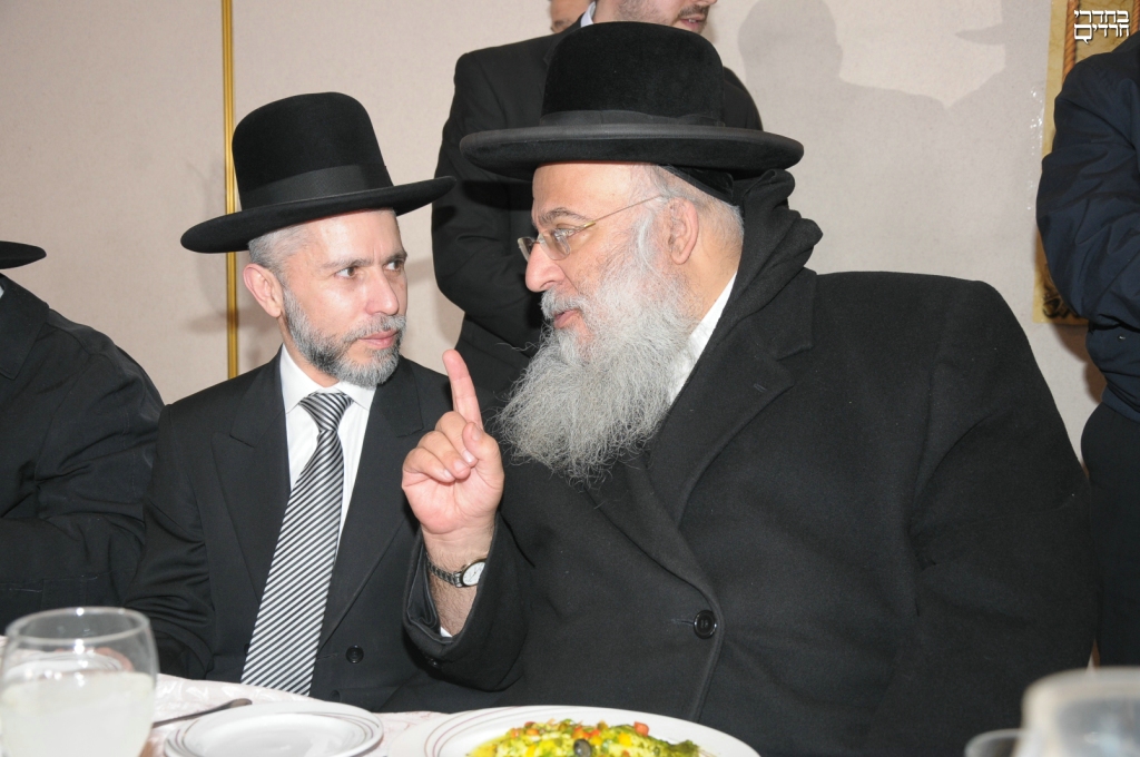 הרב זמיר כהן עם המקובל שמואלי