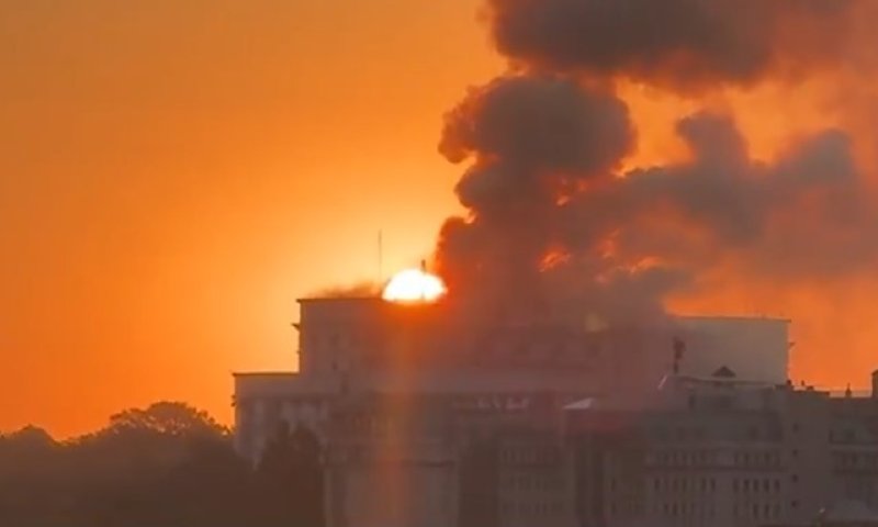 כאלף כטב"מים רוסיים תקפו את מבנה ממשלת אוקראינה 