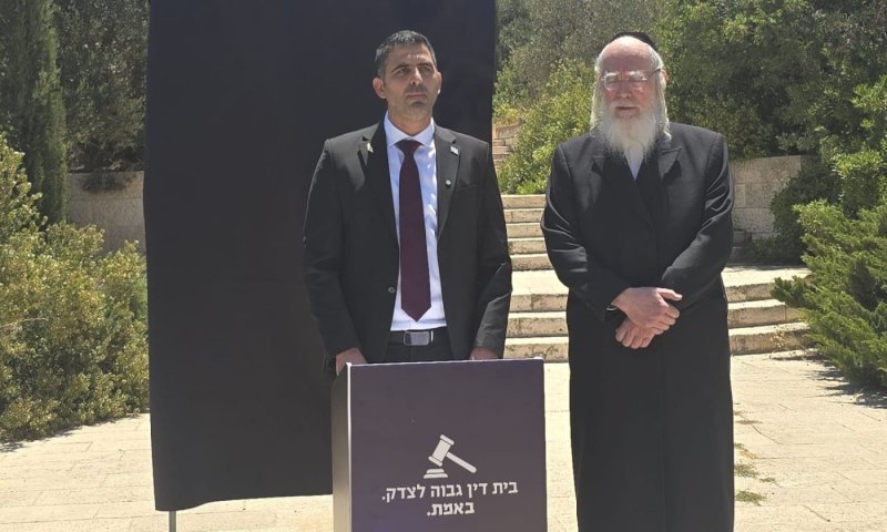 שלמה קרעי הניח אבן פינה: "לבטל את בג"ץ ולהחזיר את השלטון לעם"