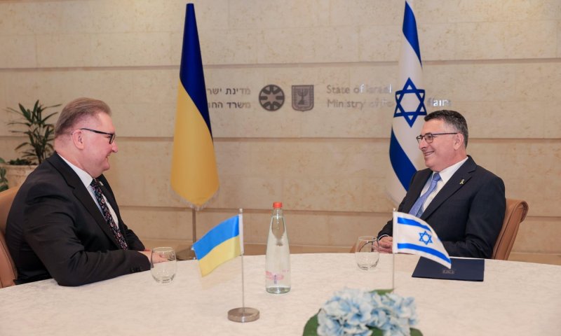 ביקור ראשון של בכיר אוקראיני בישראל מאז תחילת המלחמה