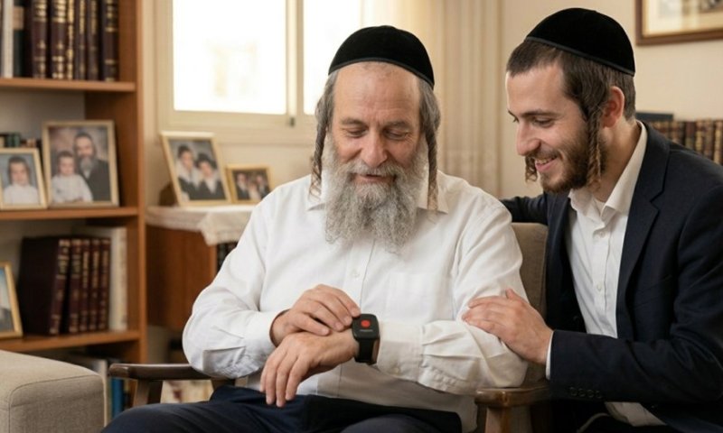 לחצן קטן על פרק היד שיכול להציל חיים