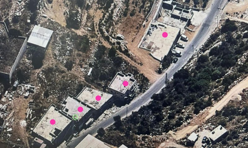 אכיפה בצפון השומרון:  מבנים של פלסטינים - נהרסו 