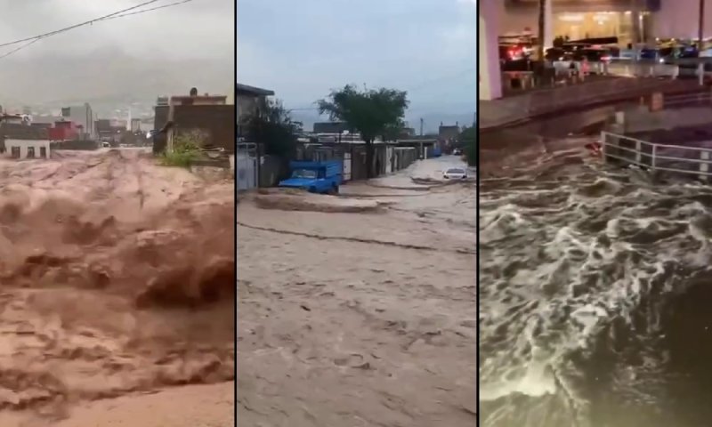 תיעודים דרמטיים: שיטפונות והצפות ענק ברחבי העולם