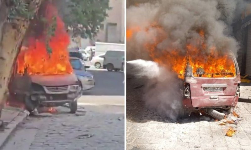 מטעני חבלה התפוצצו סמוך למלון בו שוהה נשיא צרפת מקרון בדמשק