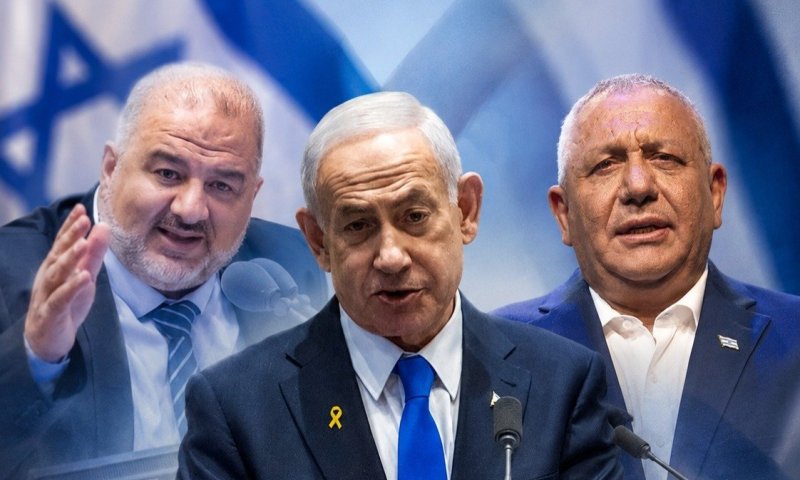עבאס: "מדינת פלסטין קיימת"; נתניהו במוצ"ש: "לא תקום"
