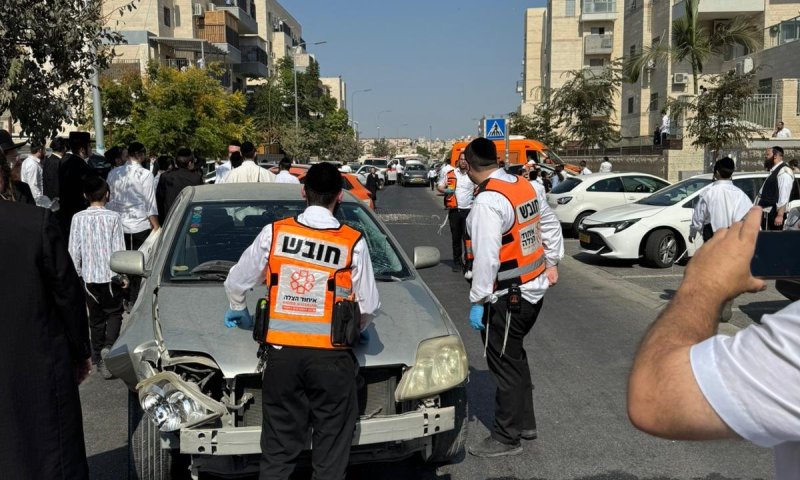 ילד שרכב על אופניים נפגע מרכב בבית שמש, מצבו בינוני
