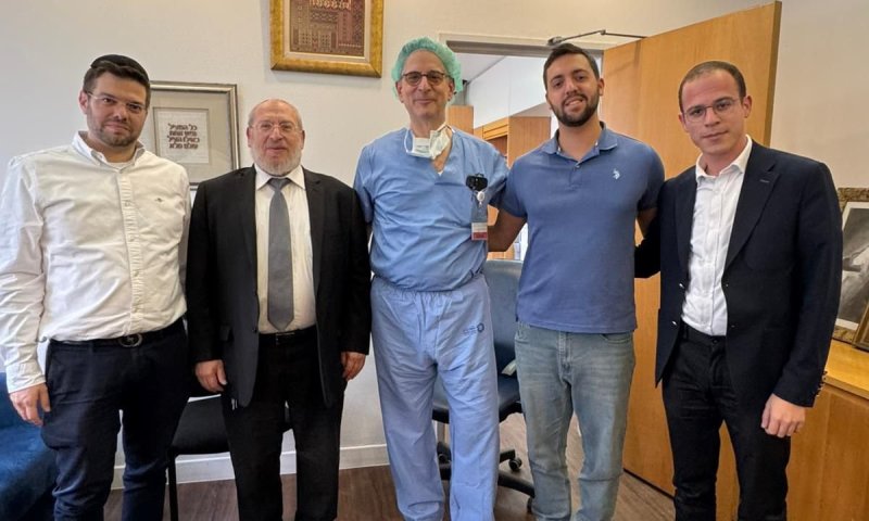צוות היועצים של 'מזור' קיים סיור מקצועי במחלקת הקרדיולוגיה בשערי צדק