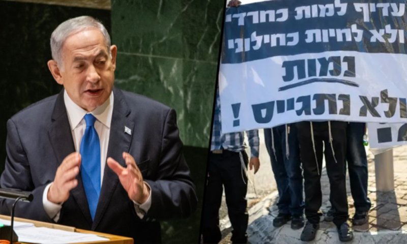 סביבת רה"מ: נבדקת היתכנות לחידוש חקיקת חוק הגיוס &bull; בכירים חרדים: "על נתניהו ההוכחה"