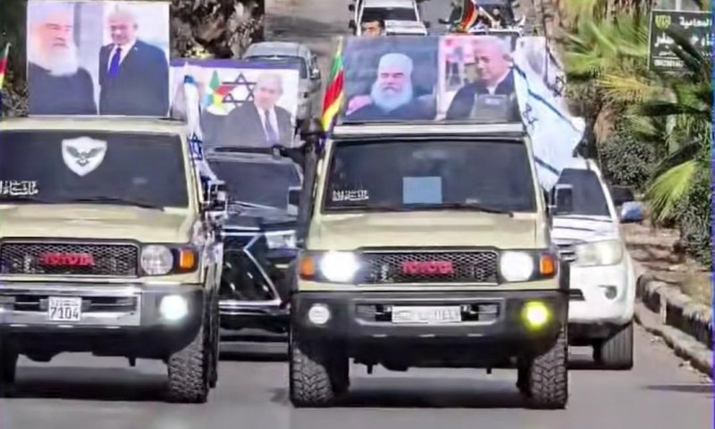 תיעוד יוצא דופן: ראש הממשלה בנימין נתניהו ברחובות סוריה