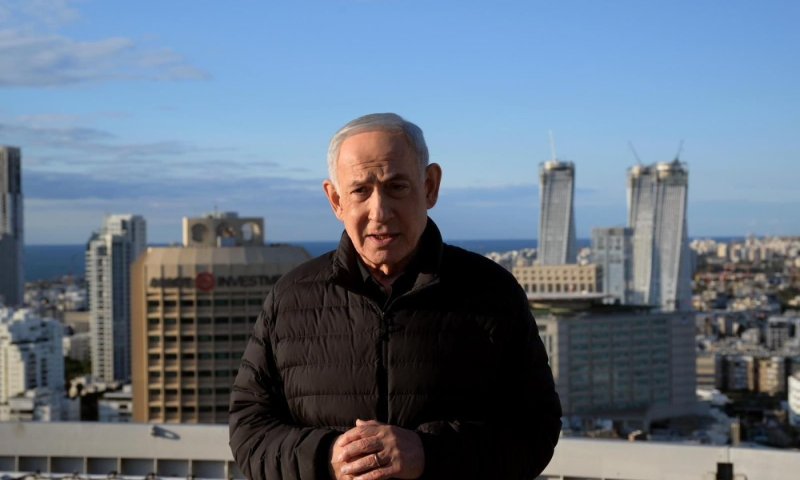 נתניהו על גג הקריה: "חיסלנו את חמינאי; ההלימות בטהרן יתגברו"