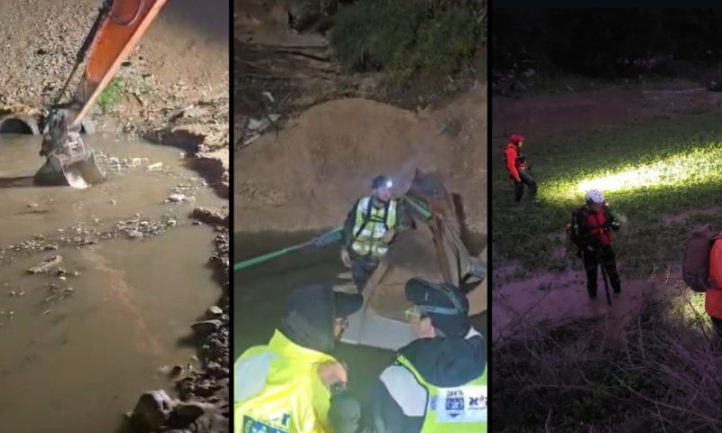 מסוק, צוללנים, סוסים ורחפנים: נמשכים המאמצים לאיתור הנער שנסחף בנחל מודיעים