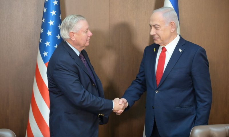 גרהאם בירושלים: &ldquo;חמאס וחיזבאללה מתחמשים מחדש&rdquo;