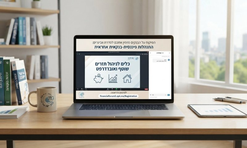 יש מנוס מהמינוס: הזמנה למפגשי הדרכה דיגטליים ללימוד תהליך היציאה מהמינוס